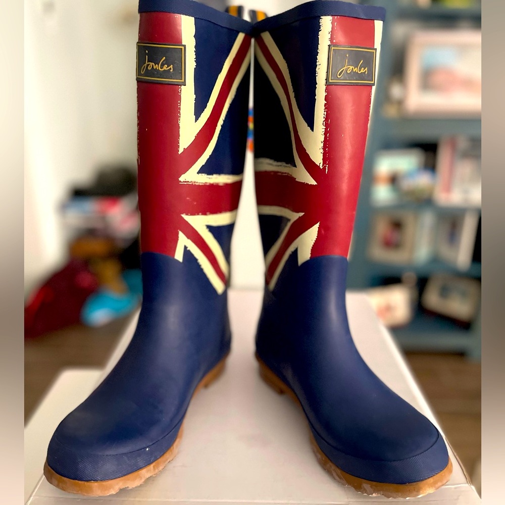 Joules Wellies Union Jack Boots